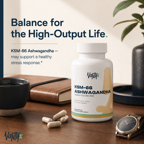 Ashwagandha Plus — KSM-66 Energy & Vitality Caps