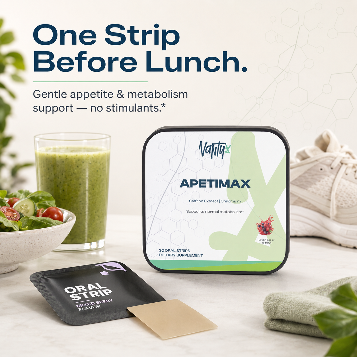 Apetimax — Appetite Balance Strips · 30 Mixed Berry
