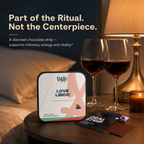 Love Libido Strips Vantyx — Tiras Orales con Cordyceps, Shilajit y Péptido de Ostra · 30 Tiras de Chocolate