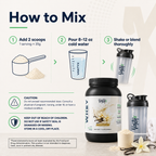 Muscle Whey Protein Blend — Vanilla, 525g