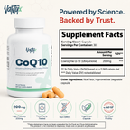 Vantyx CoQ10 200mg Ubiquinone — 30 Capsules