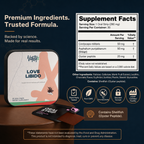 Love Libido Strips Vantyx — Tiras Orales con Cordyceps, Shilajit y Péptido de Ostra · 30 Tiras de Chocolate