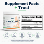 Creatine Monohydrate 100% Pure — 250g (50 Servings)