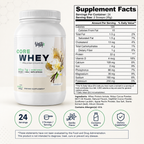 Core Whey Protein Concentrate — Vanilla, 839g
