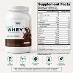 Core Whey Protein Concentrate — Chocolate, 839g