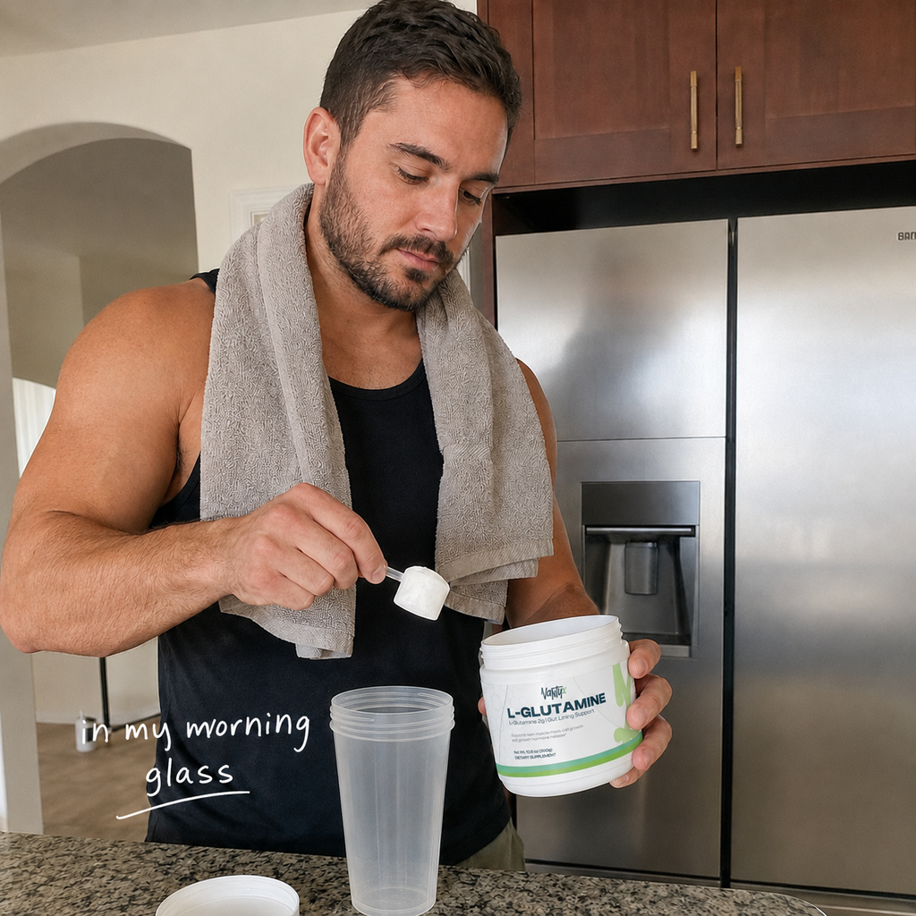 L-Glutamine Powder — Gut Lining Support · 2g per Serving · 300g (150 Servings)