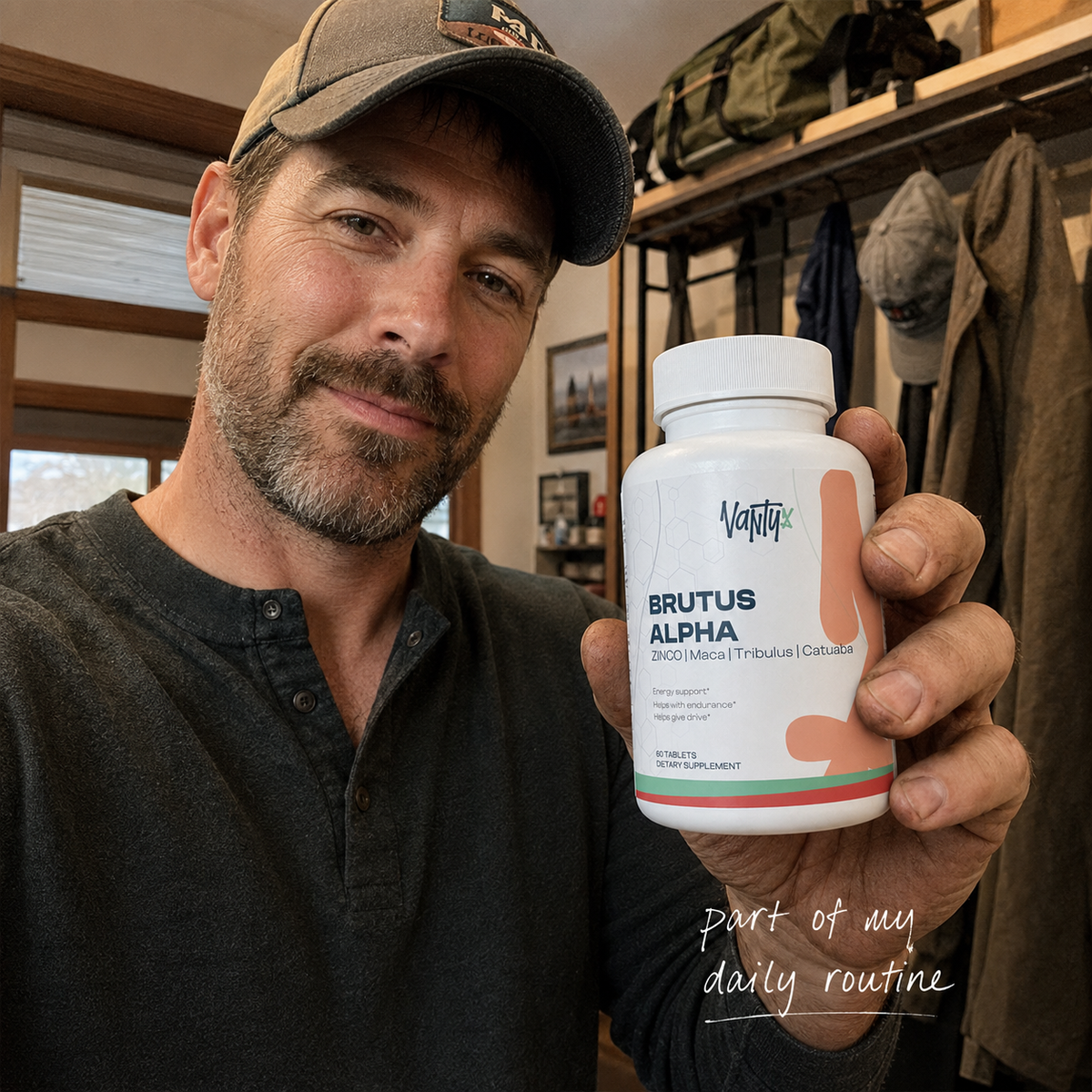 Brutus Alpha – Men's Vitality Tablets