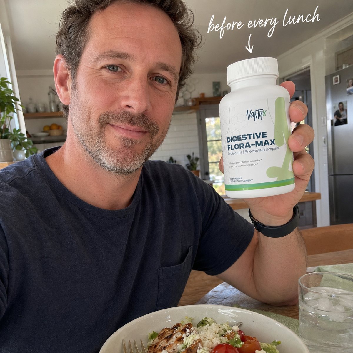 Digestive Enzyme Pro Blend — Flora-MAX · 60 Capsules