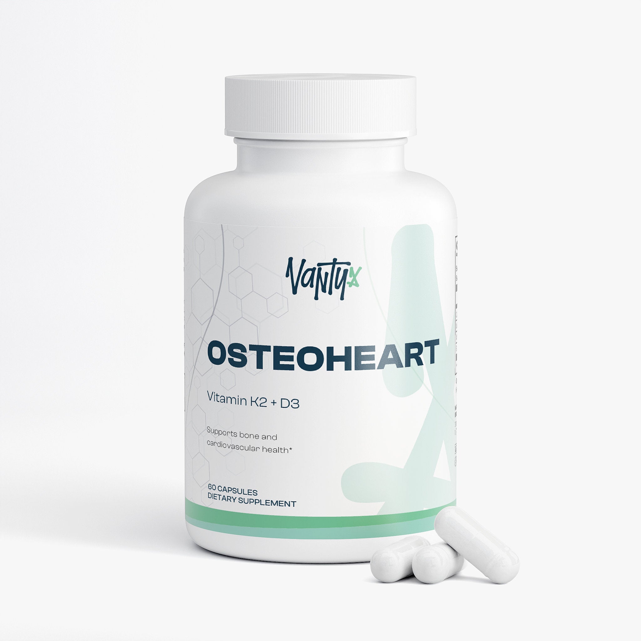 Vantyx Osteoheart K2 + D3 — 60 Capsules