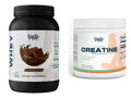 Whey + Creatine Performance Kit, Chocolate: Muscle Whey Blend and Creatine Monohydrate